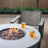 Milo 5-piece Patio Seating Set with Fire Table