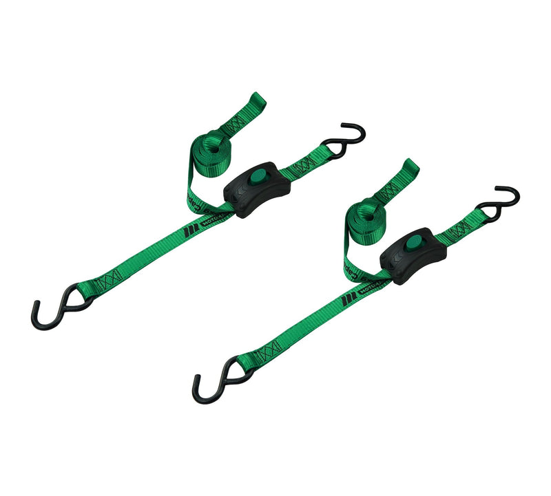1,200-lb Cam Buckle Tie Down, Quick Release, 1-in x 6-ft, 2-pk K9461