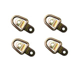 1,200-lb Light Duty D-Ring, Surface Mountable, 4-pk