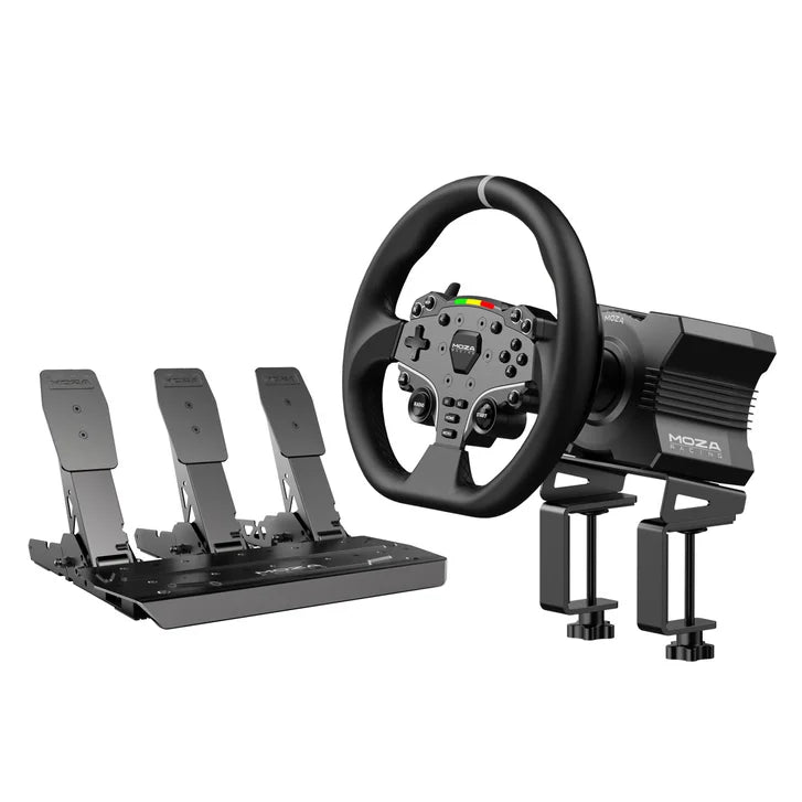 MOZA R5 All-in One PC Gaming Racing Simulator Bundle with Clutch F4478