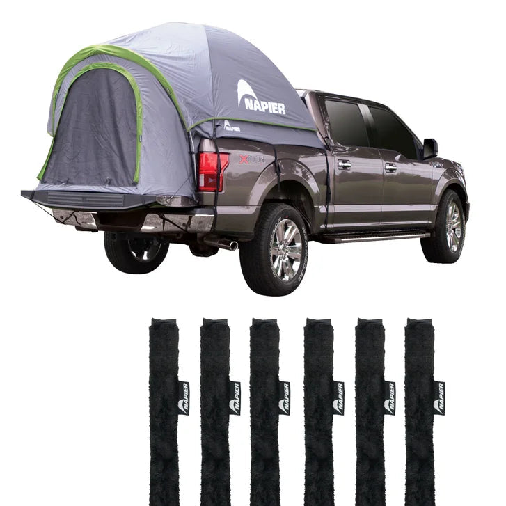 Napier Backroadz Truck Tent with Strap Protectors