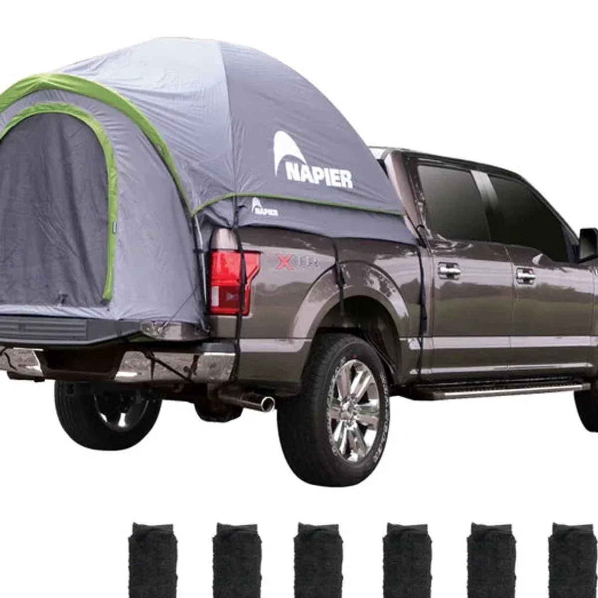 Napier Backroadz Truck Tent with Strap Protectors