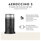 Aeroccino 3 One-Touch Milk Frother, 240mL