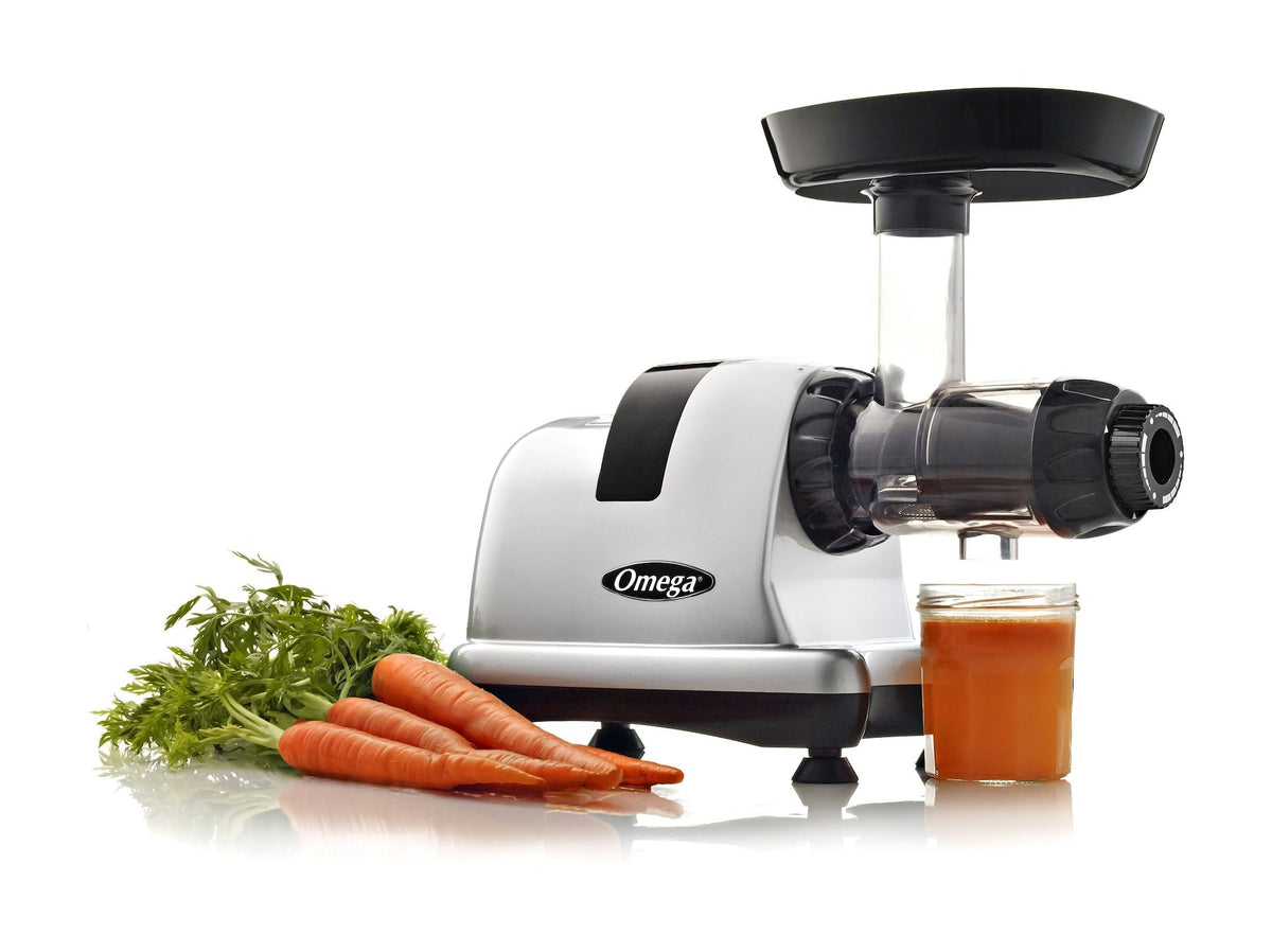 Omega Horizontal Slow Juicer, 150W, 4 Cups