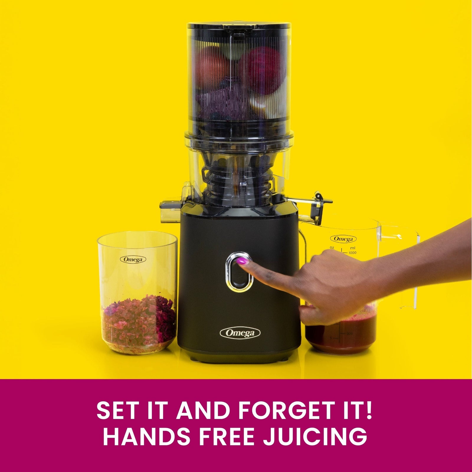 Omega Time Saving High-Torque Cold Press Batch Juicer
