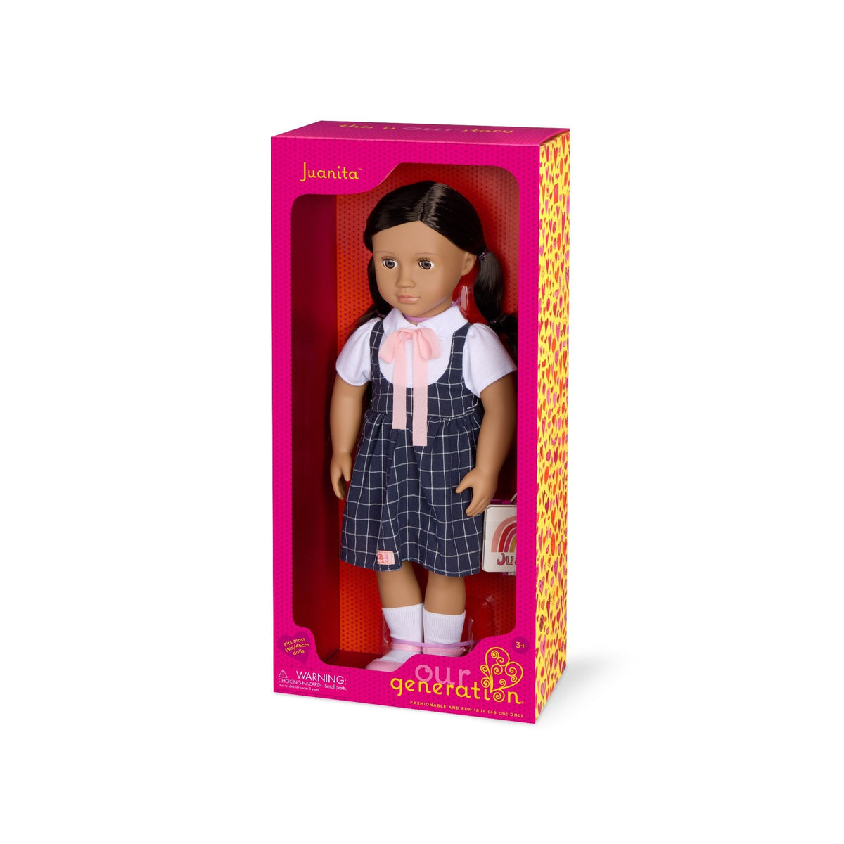 Basic Doll for Ages 3+, Juanita, 18-in