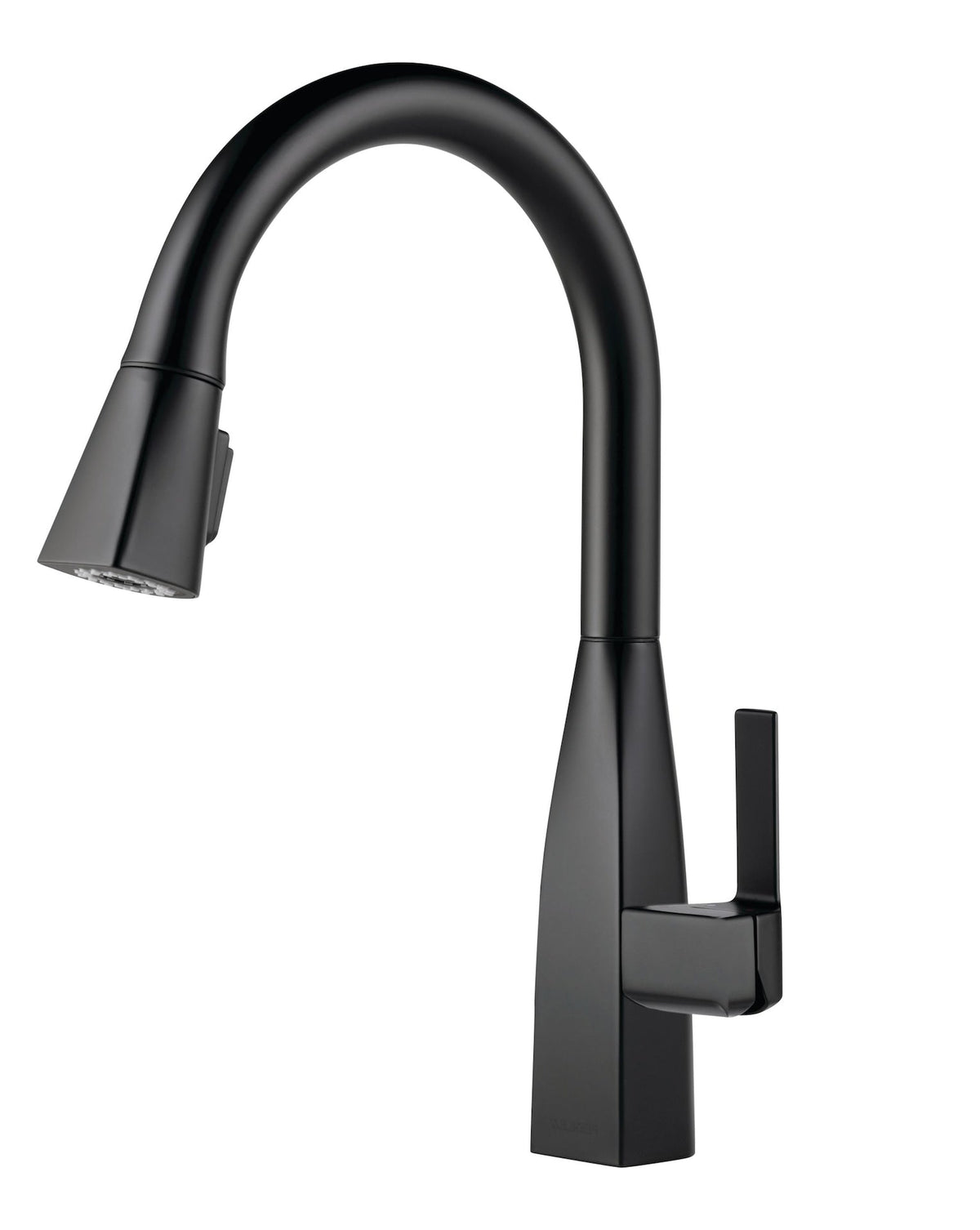 Xander Single-Handle Pull-Down Kitchen Faucet, Black