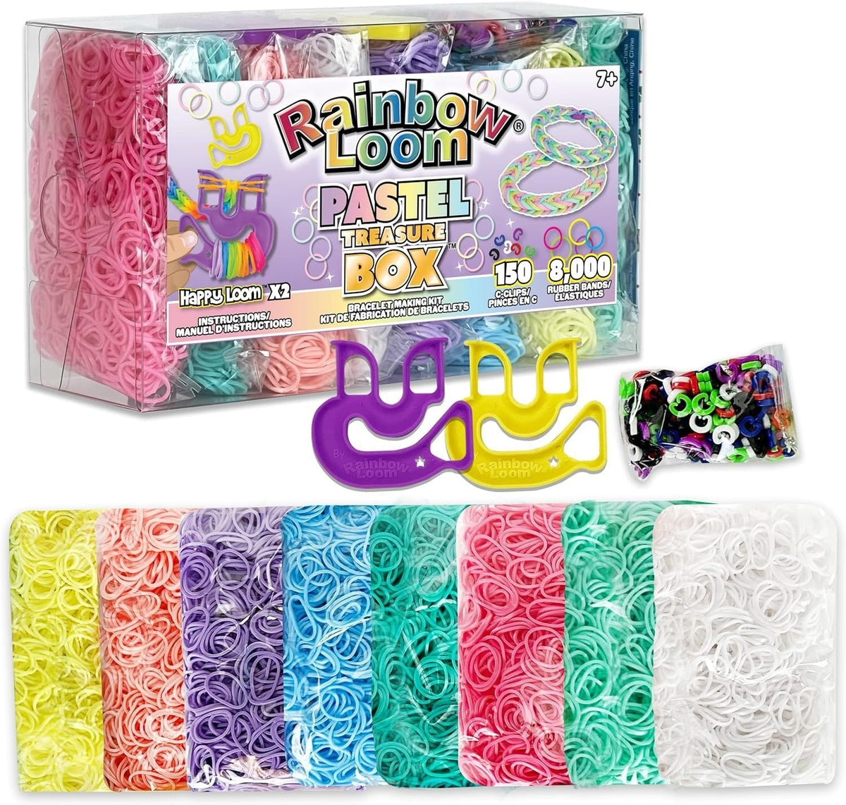 Pastel Treasure Box Bracelet Making Kit