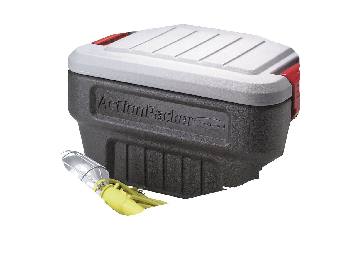 Action Packer Latch Storage Container, Stackable and Recyclable, 30.3-L