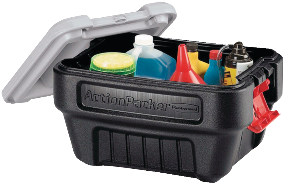 Action Packer Latch Storage Container, Stackable and Recyclable, 30.3-L