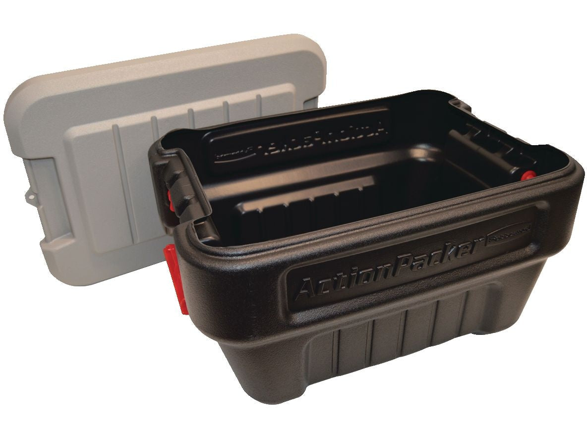 Action Packer Latch Storage Container, Stackable and Recyclable, 30.3-L