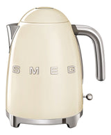 50s Retro Style Fix Temperature Countertop Kettle, 1400W, 1.7-L, Cream