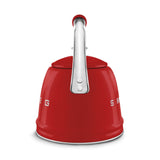 Traditional Stove Top Whistling Kettle, Red, 2.3-L