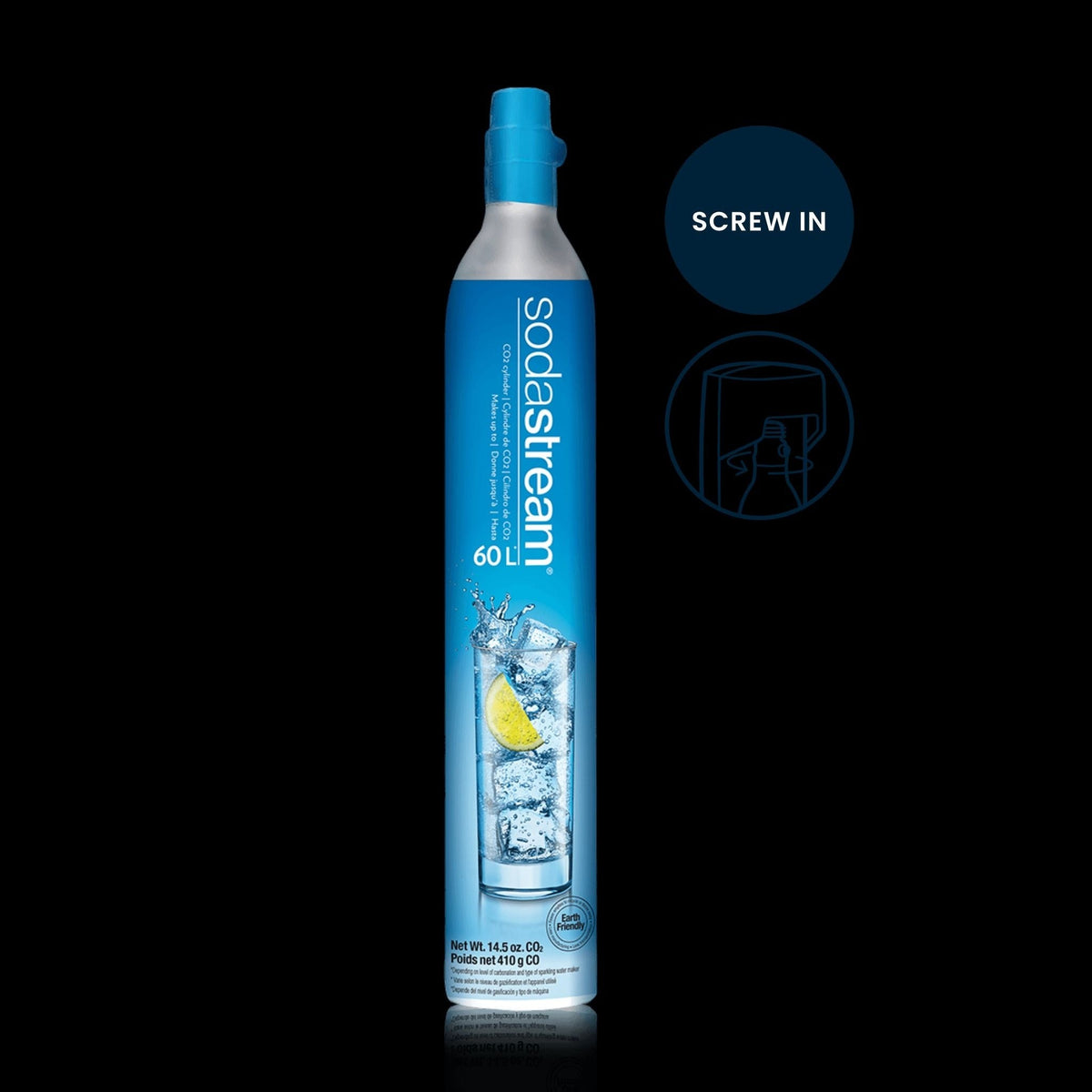 CO2 Carbonating Cylinder, 60-L, Exchange Program