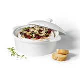 Gourmet Bistro Brie Baker, White