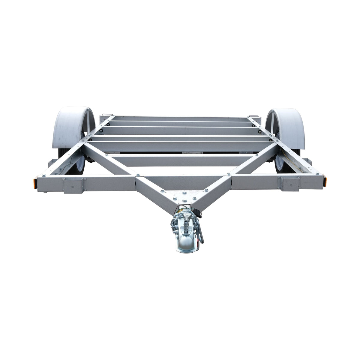 5x8-ft Open Frame Galvalume Plus Kit Trailer