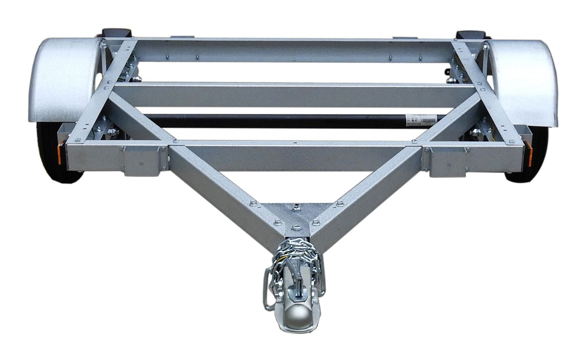 Galvanized Kit Trailer, 4-ft x 4-ft