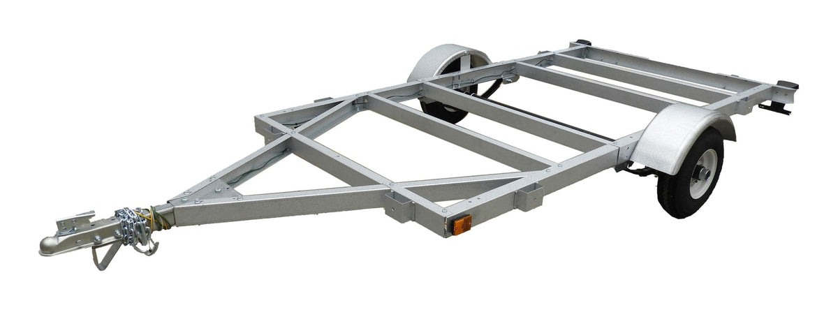Galvanized Kit Trailer, 4-ft x 8-ft