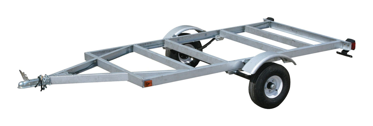Galvanized Kit Trailer, 4-ft x 8-ft