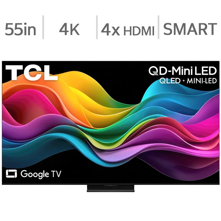 TCL 55" Class - A400U Series - 4K UHD QD-Mini LED TV