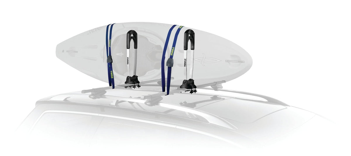 Stacker Fold-Down Silver Vertical Kayak Rack