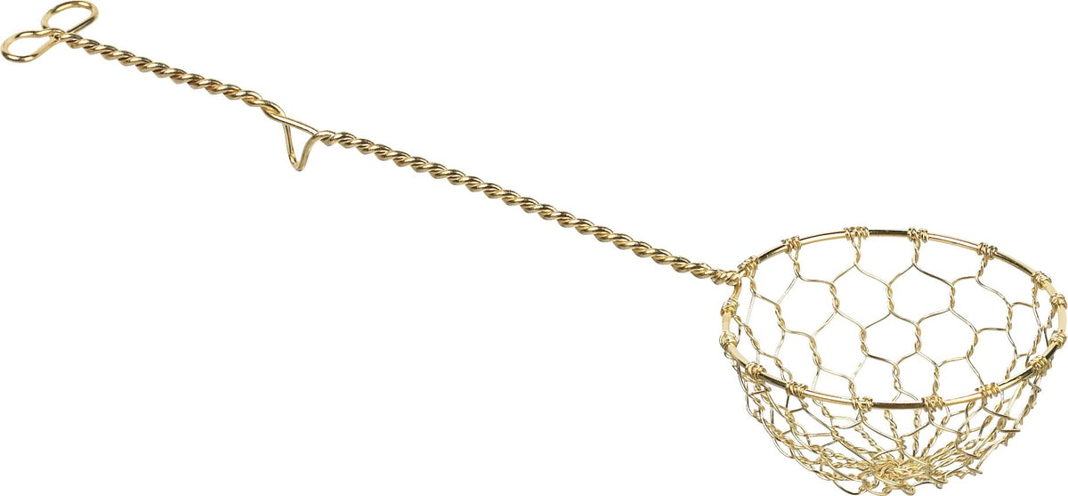 Brass Fondue Strainer