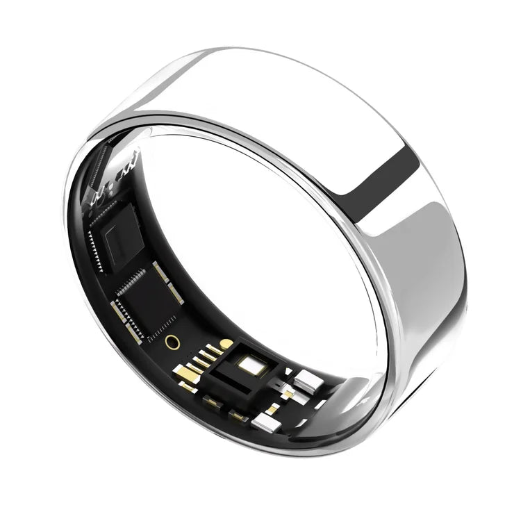 Ultrahuman Ring AIR with 2 Year Ultrahuman X Membership Bundle, Space Silver A9452