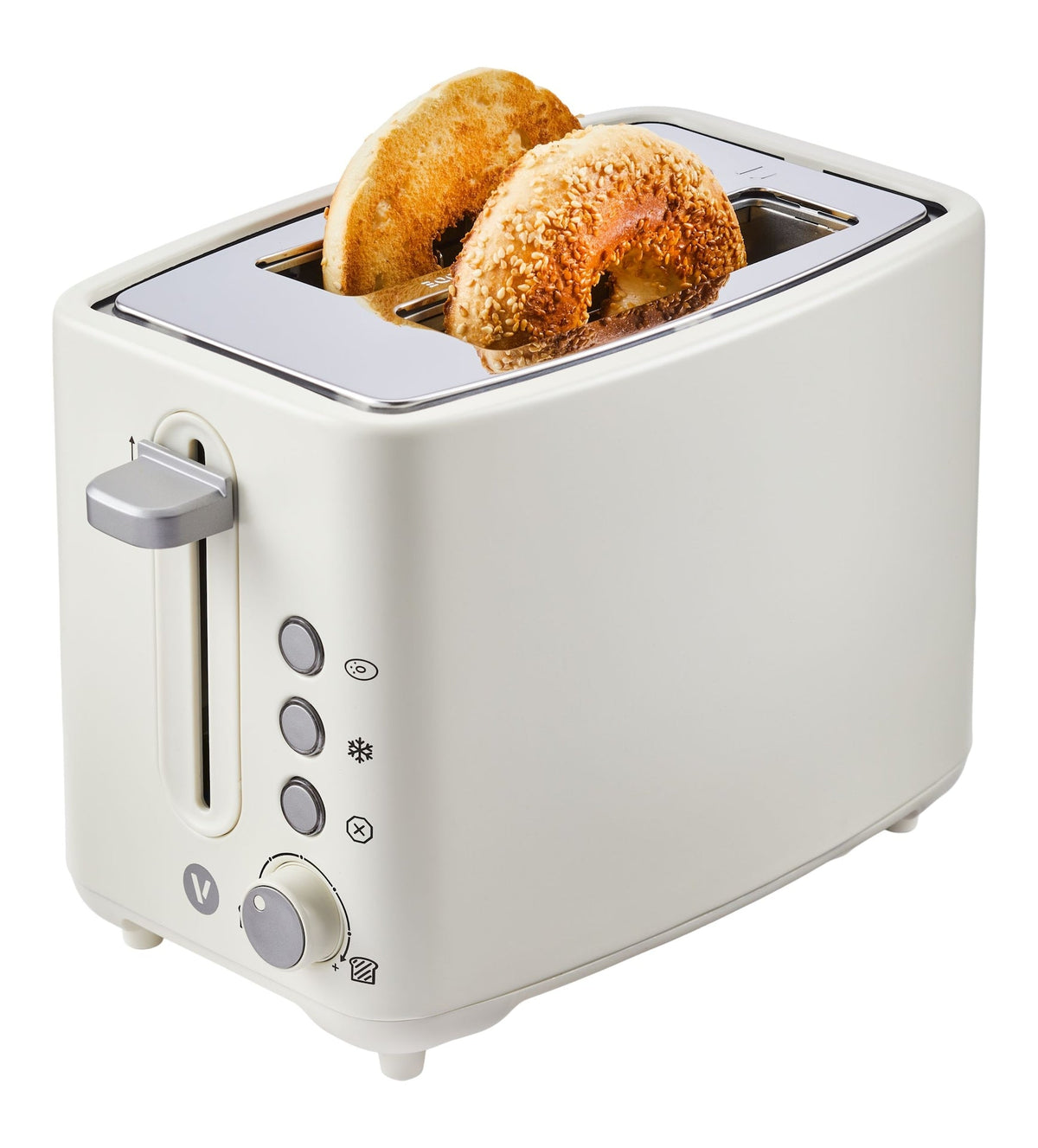 Colour Series 2-Slice Toaster with 3 Settings, Shortbread
