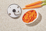 Compact 3-Cup Mini Food Chopper with Storage Case, Silver