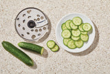 Compact 3-Cup Mini Food Chopper with Storage Case, Silver
