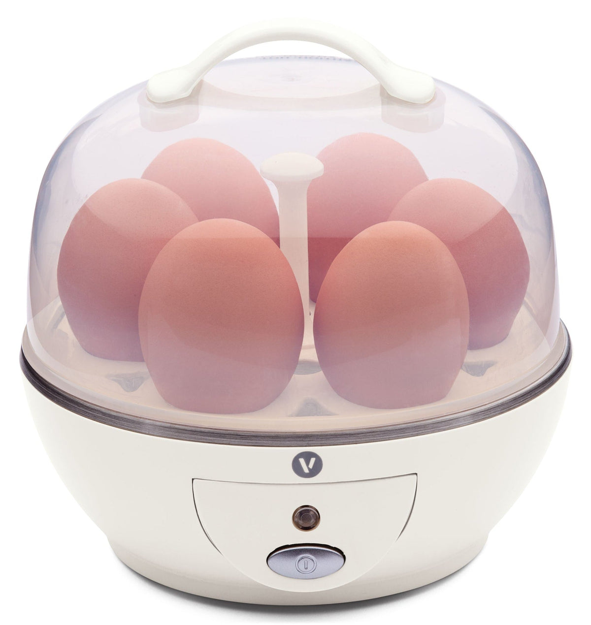 Compact Egg Cooker with Indicator Light