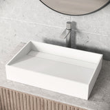 Starr Modern 23x15-in Deep White Bathroom Sink/Basin with Rectangular Vessel