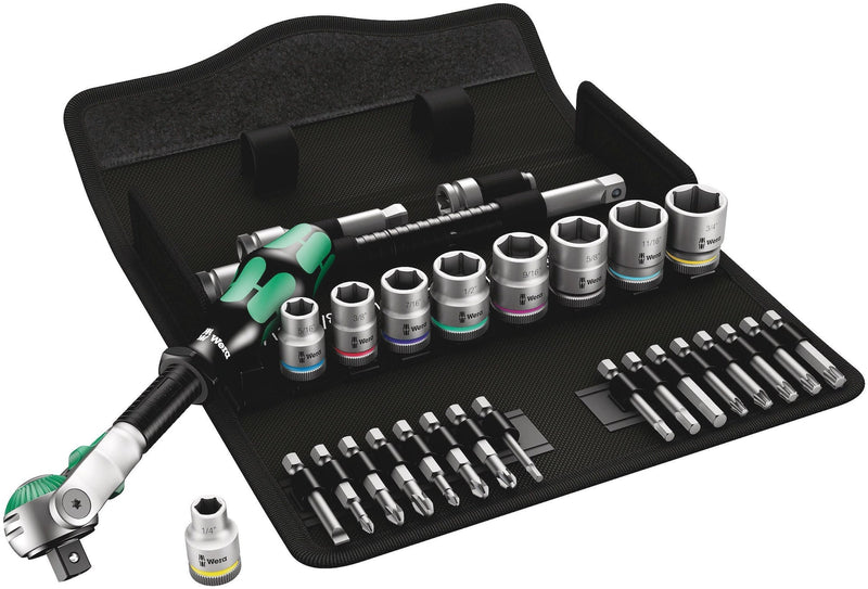 3/8-in Drive Socket Set, SAE, 29-pc R9998