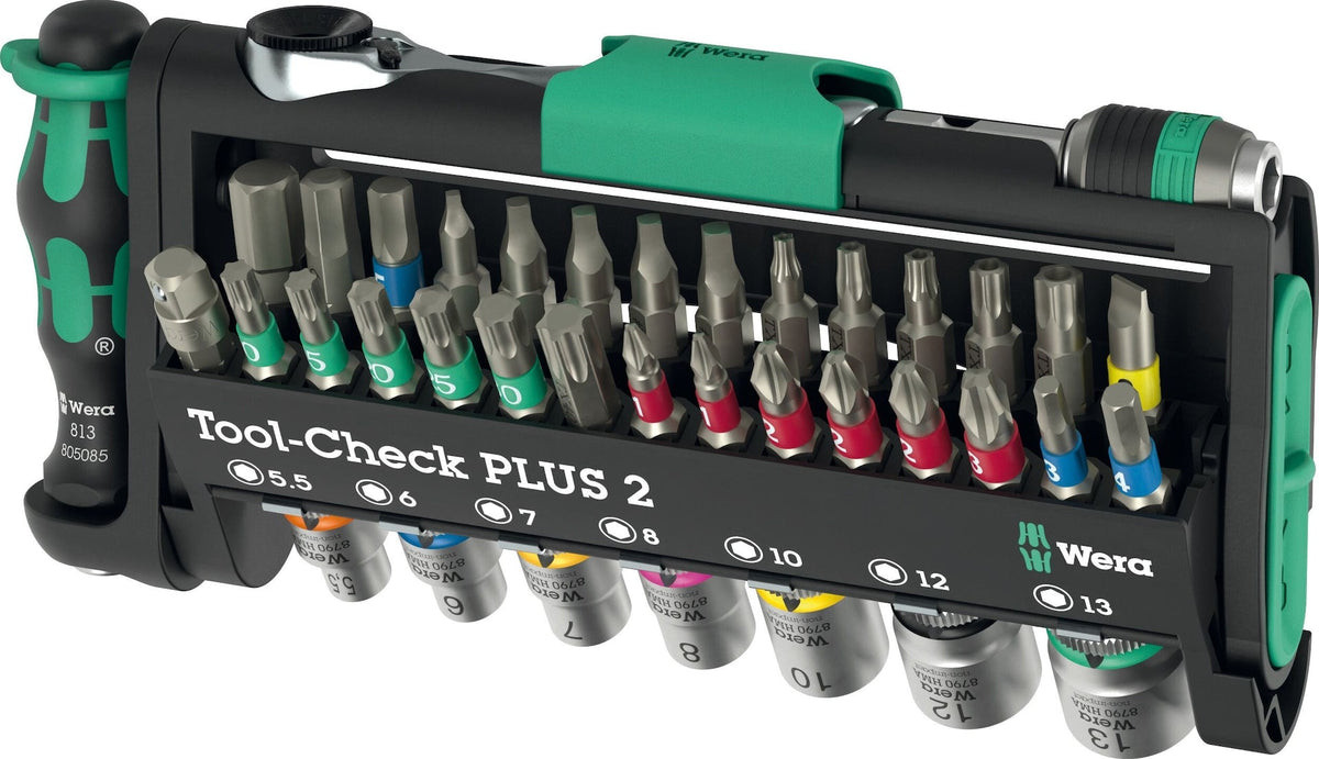 Tool-Check Plus Set for Manual & Machine Use, Metric, 39-pc