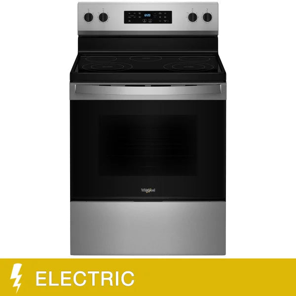 Whirlpool 30 in 5.3 cu ft. Electric 5 Element Range with Dual Radiant Elements H5172